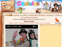Tablet Screenshot of cantatoo.com